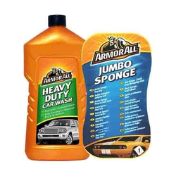 Armor All Heavy Duty Car Wash (1000 ml) & Armor All Jumbo Sponge